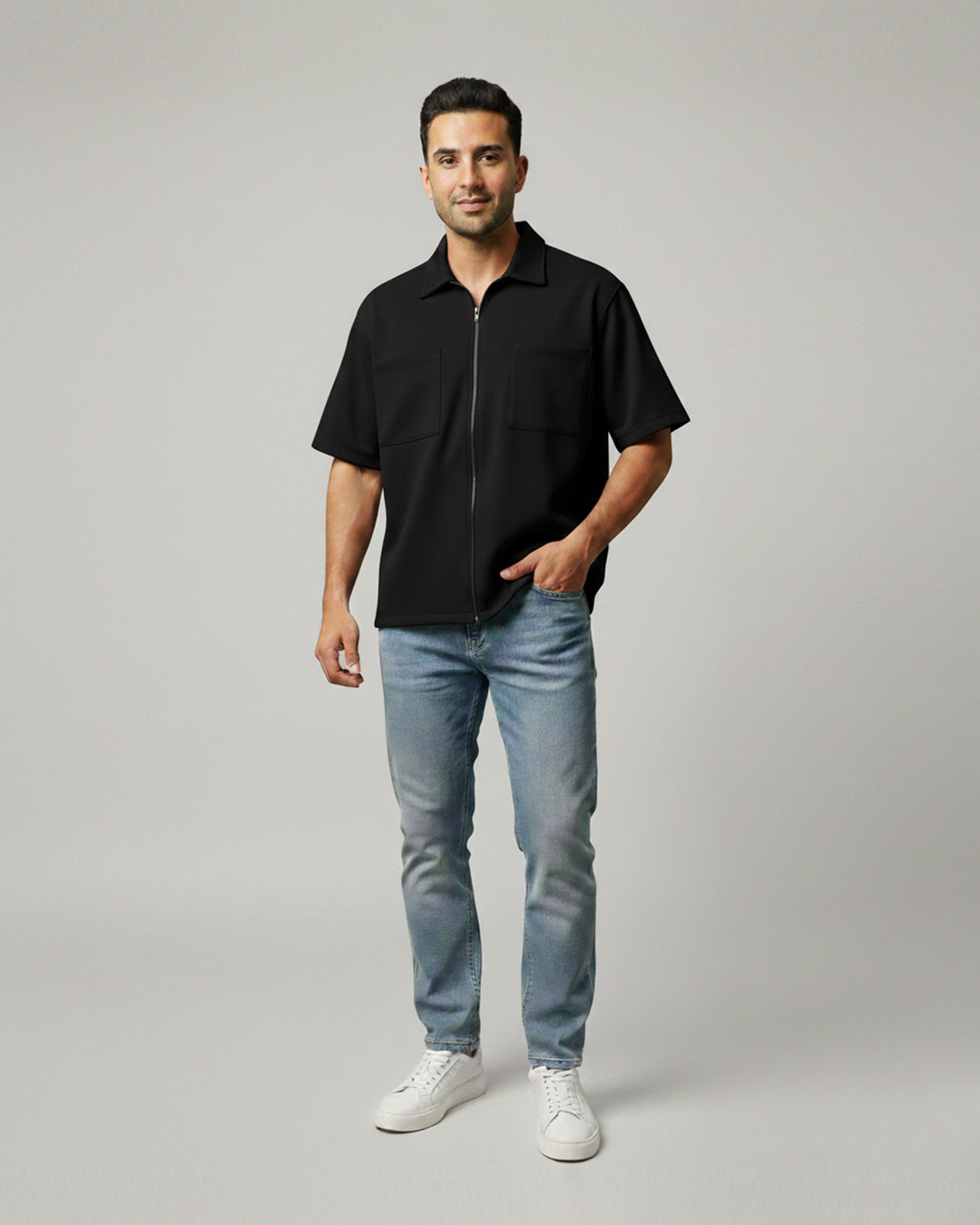 Black Utility Shirt