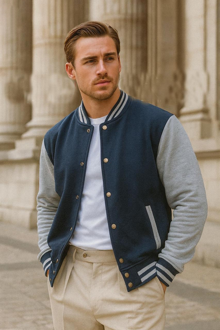 Classic Varsity Baseball Jacket