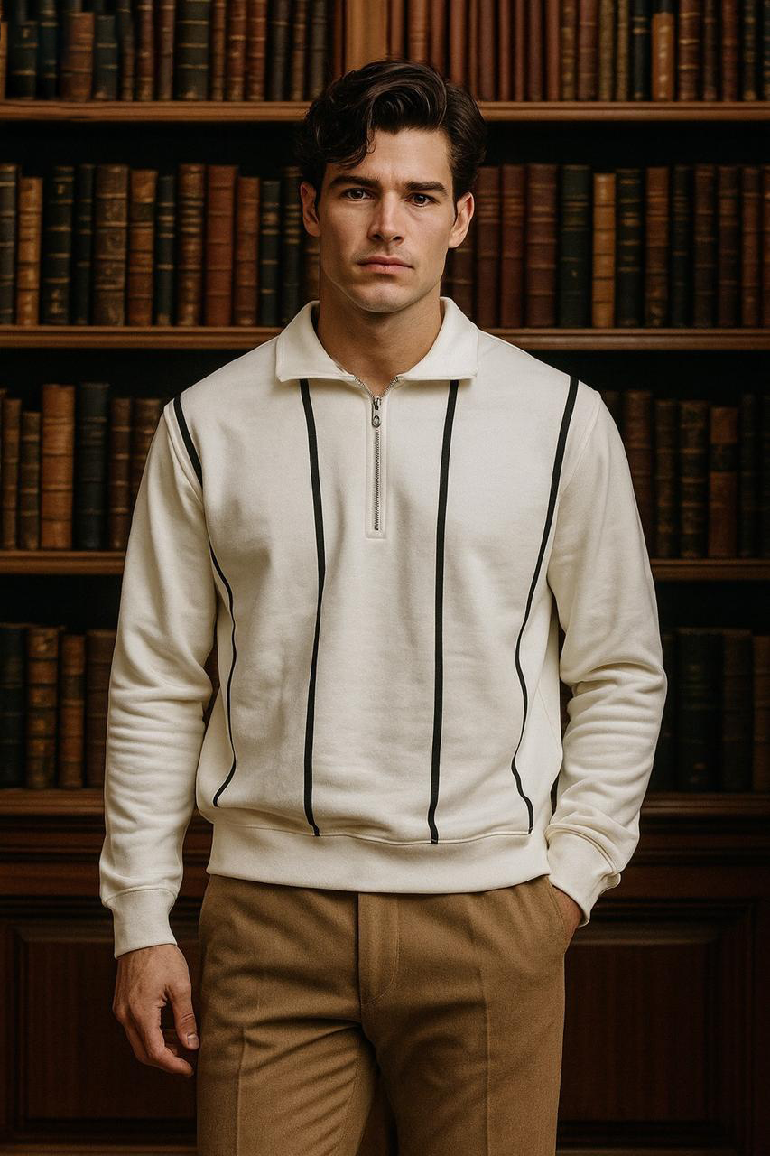 Collegiate Quarter-Zip Sweatshirt