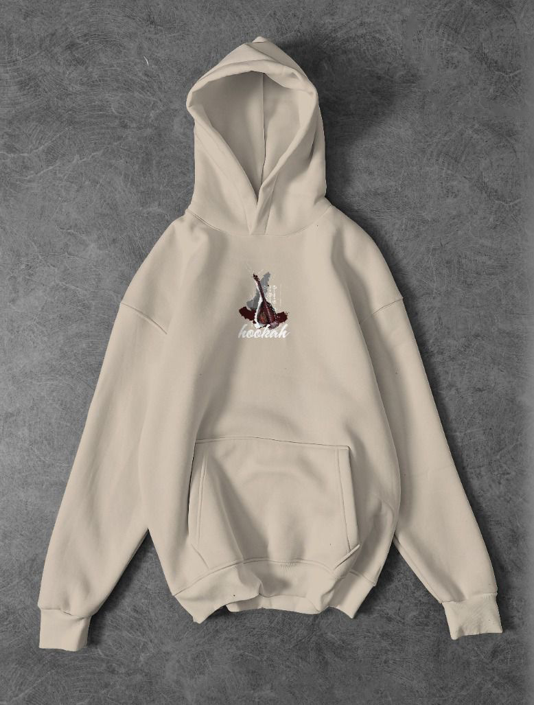 Hookah Visionary Printed Fleece Hoodie