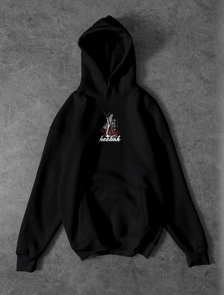 Hookah Visionary Printed Fleece Hoodie