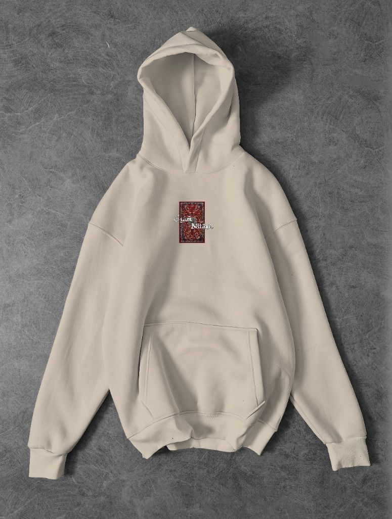 Sindhi-Inspired Graphic Pullover Hoodie