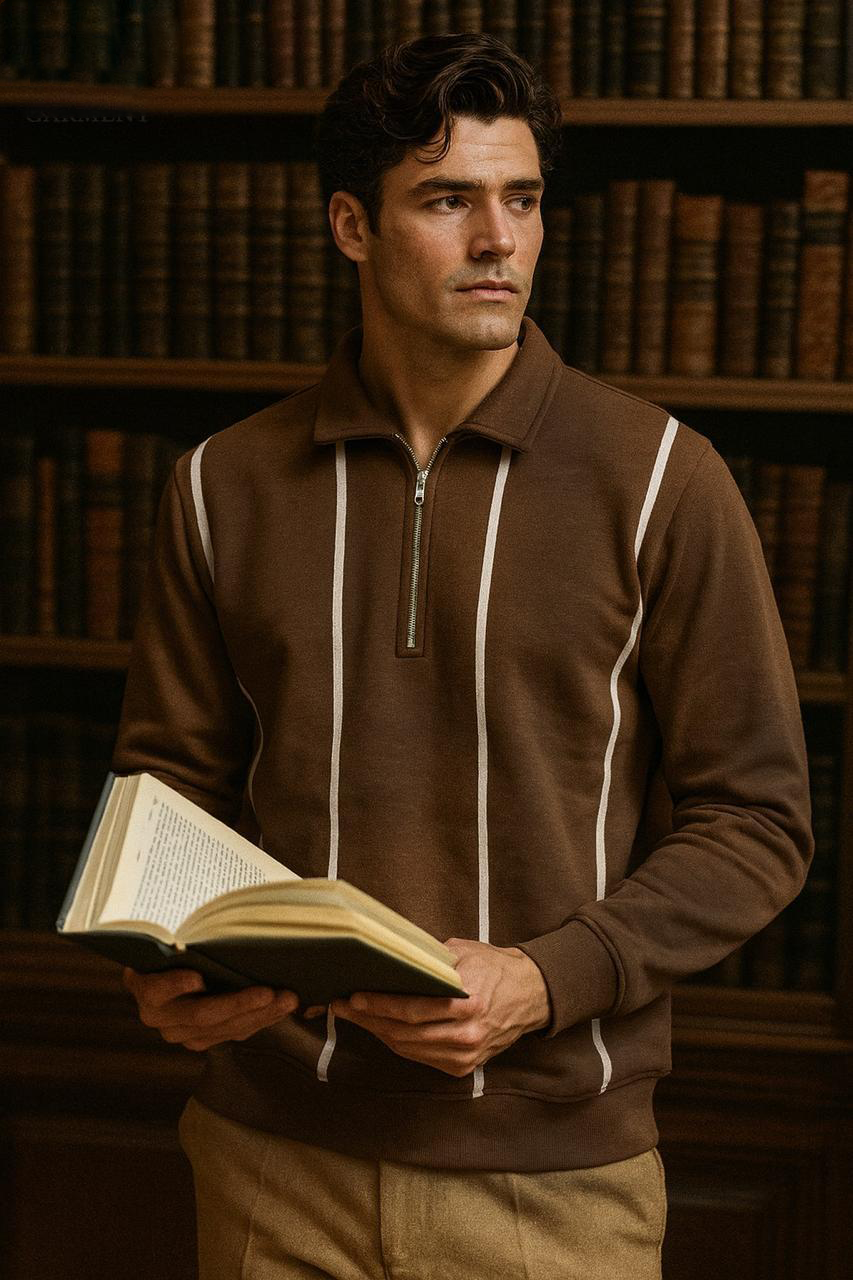 Collegiate Quarter-Zip Sweatshirt