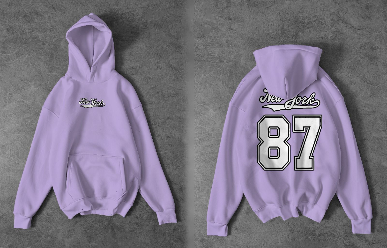 Collegiate "New York 87" Pullover Hoodie