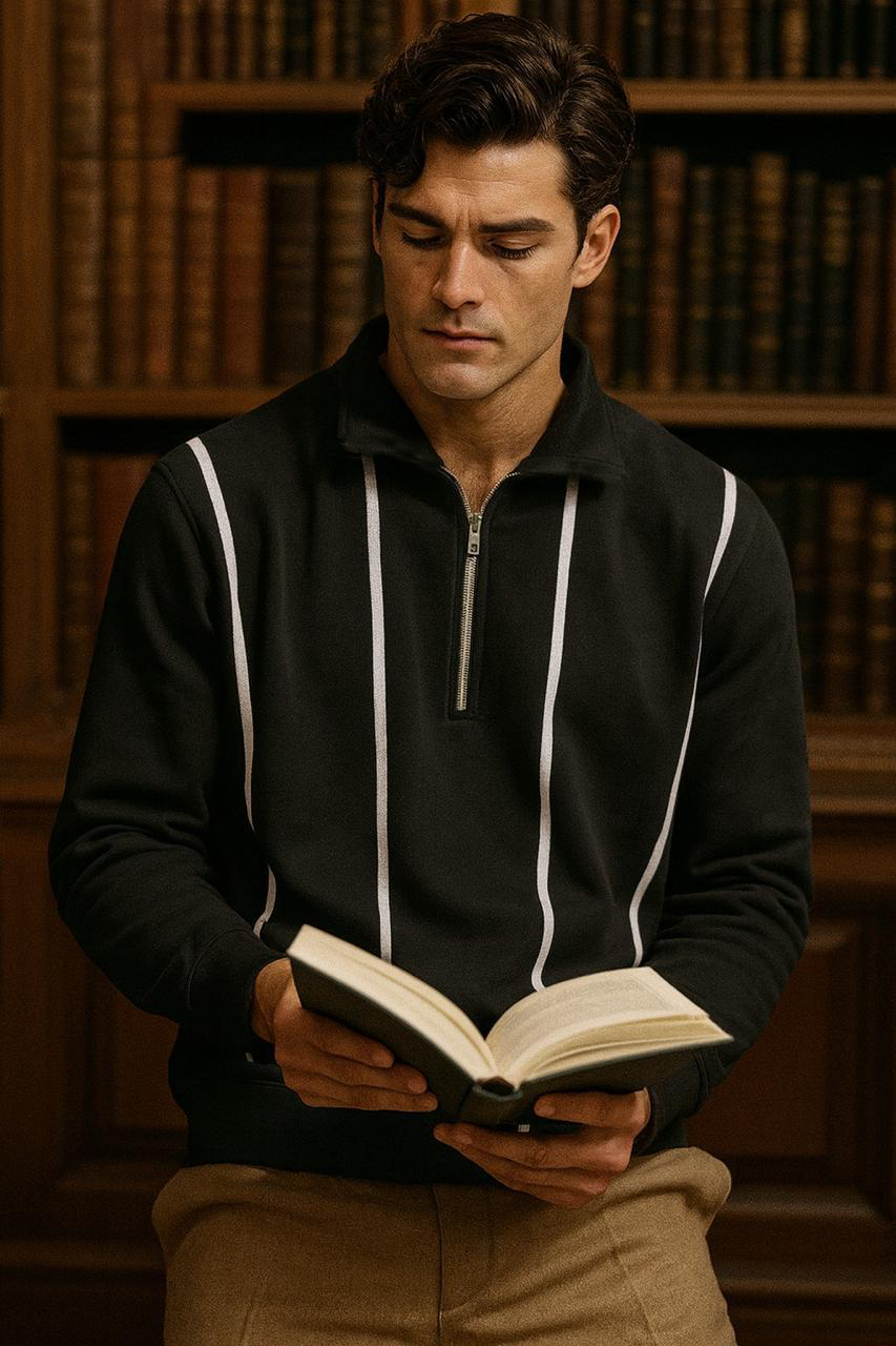 Collegiate Quarter-Zip Sweatshirt