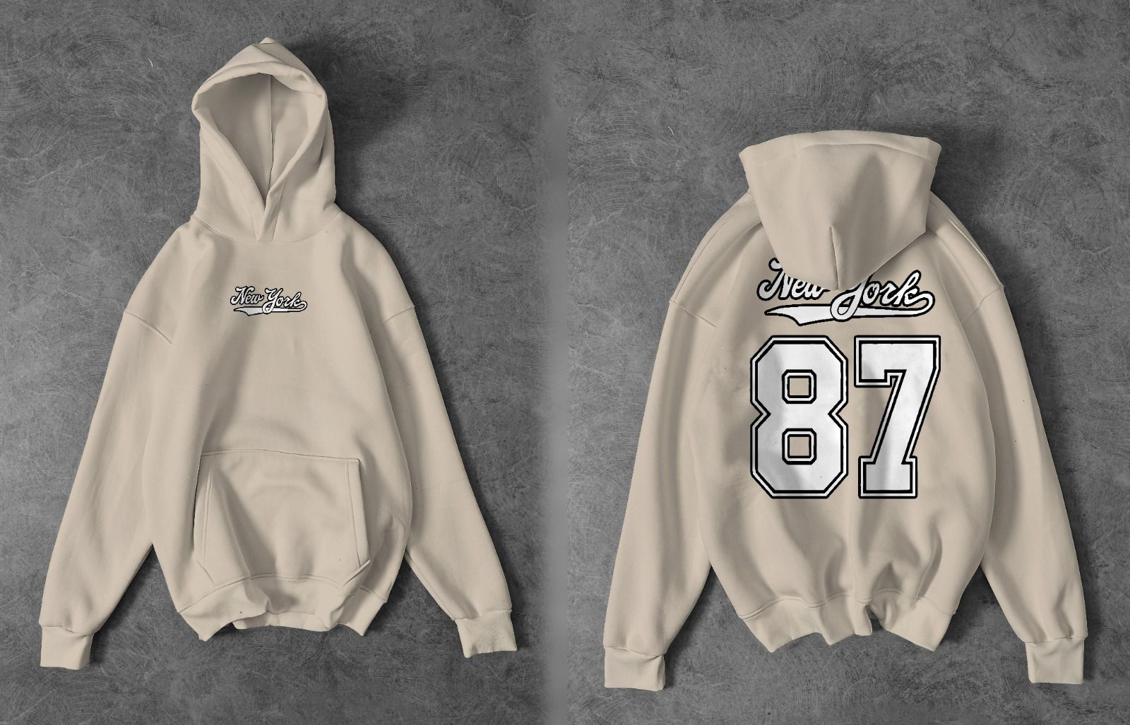 Collegiate "New York 87" Pullover Hoodie