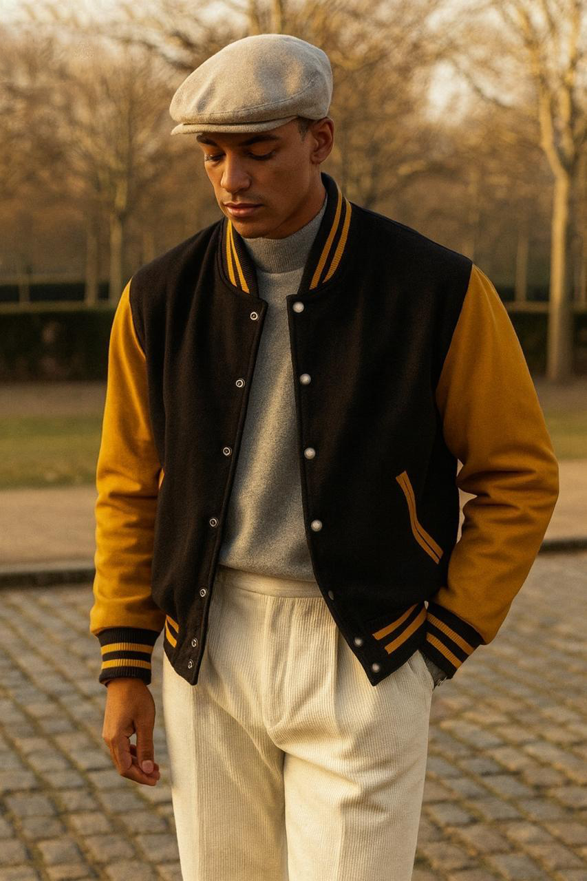 Classic Varsity Baseball Jacket