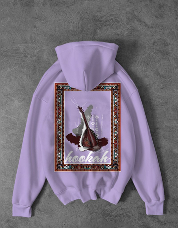 Hookah Visionary Printed Fleece Hoodie