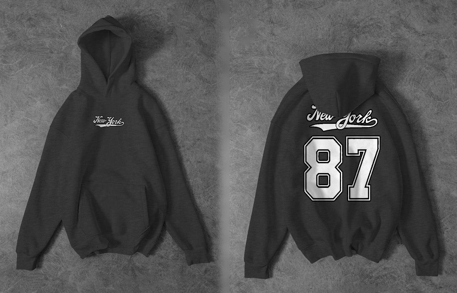 Collegiate "New York 87" Pullover Hoodie