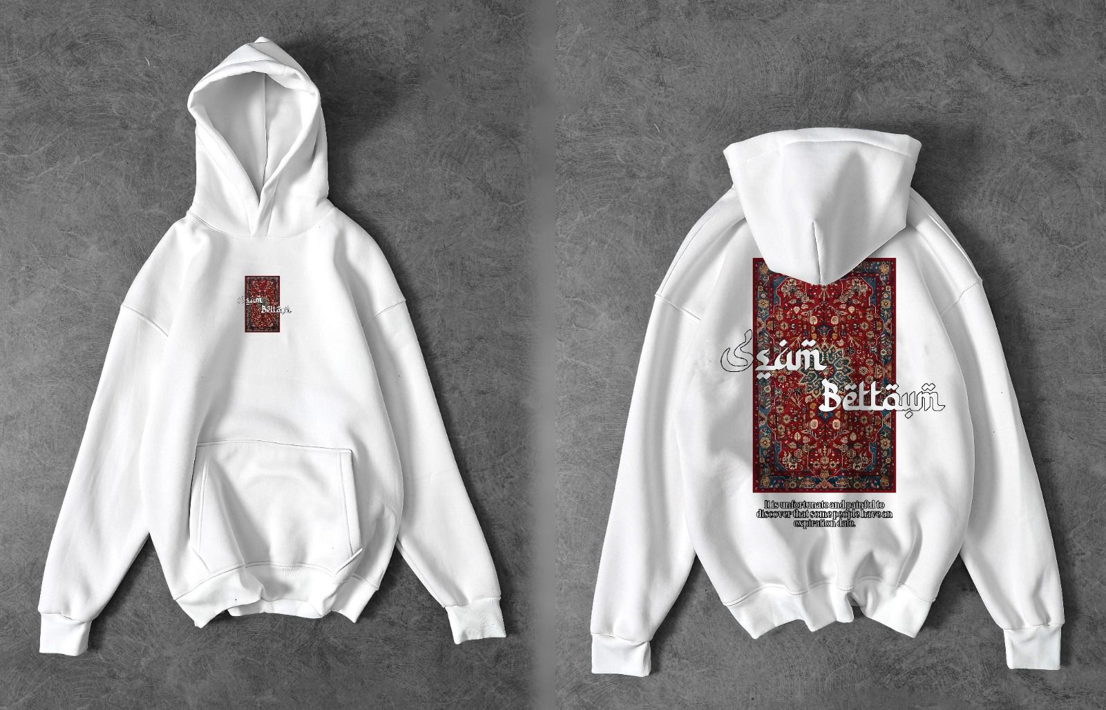 Sindhi-Inspired Graphic Pullover Hoodie