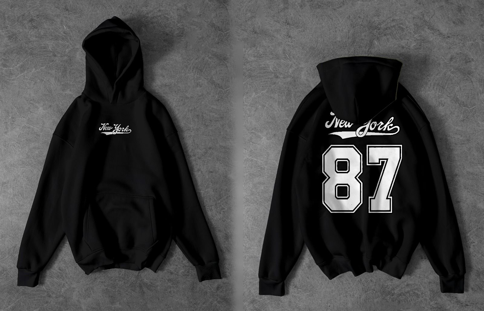 Collegiate "New York 87" Pullover Hoodie