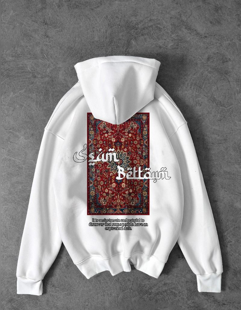 Sindhi-Inspired Graphic Pullover Hoodie