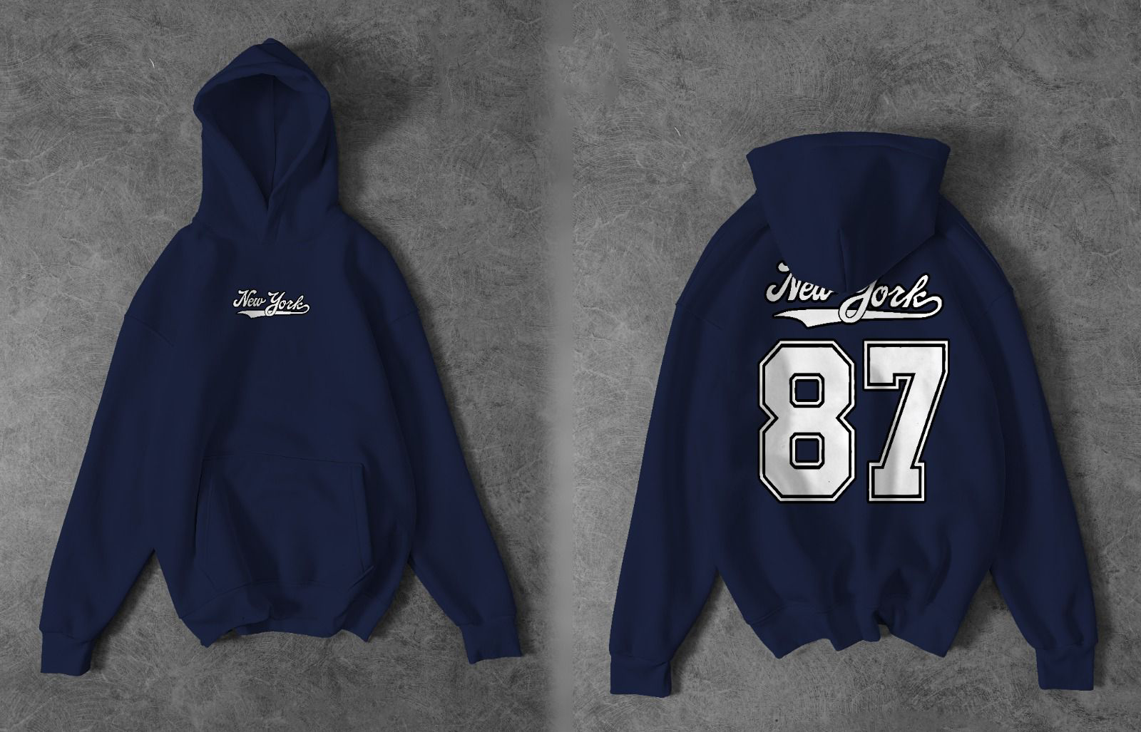 Collegiate "New York 87" Pullover Hoodie