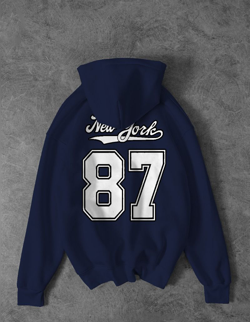 Collegiate "New York 87" Pullover Hoodie