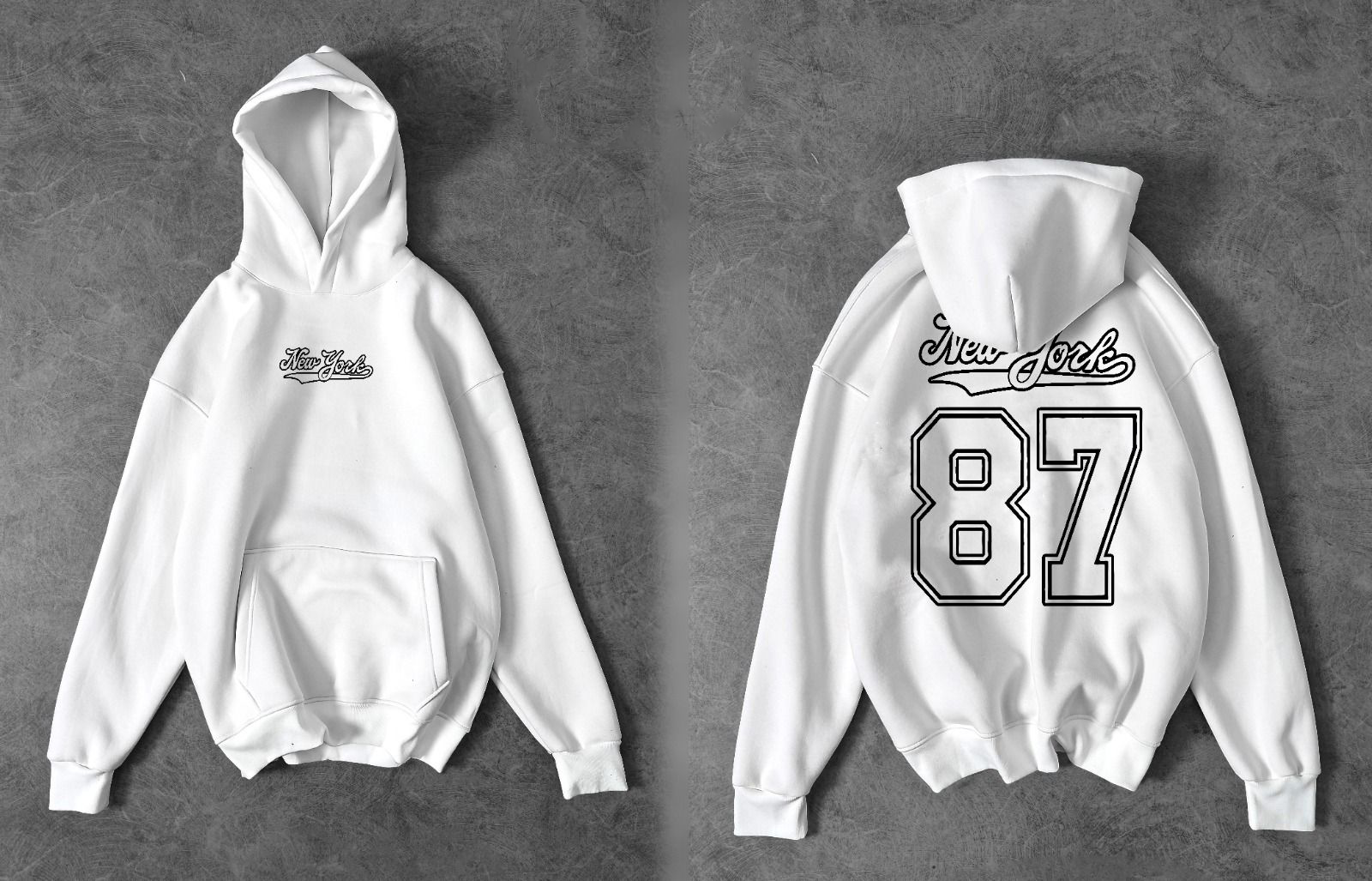Collegiate "New York 87" Pullover Hoodie