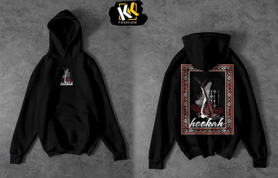 Hookah Visionary Printed Fleece Hoodie