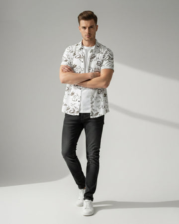 Multi-Colored Geometric Shirt