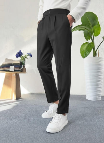 Essential Pleated Tailored Trousers