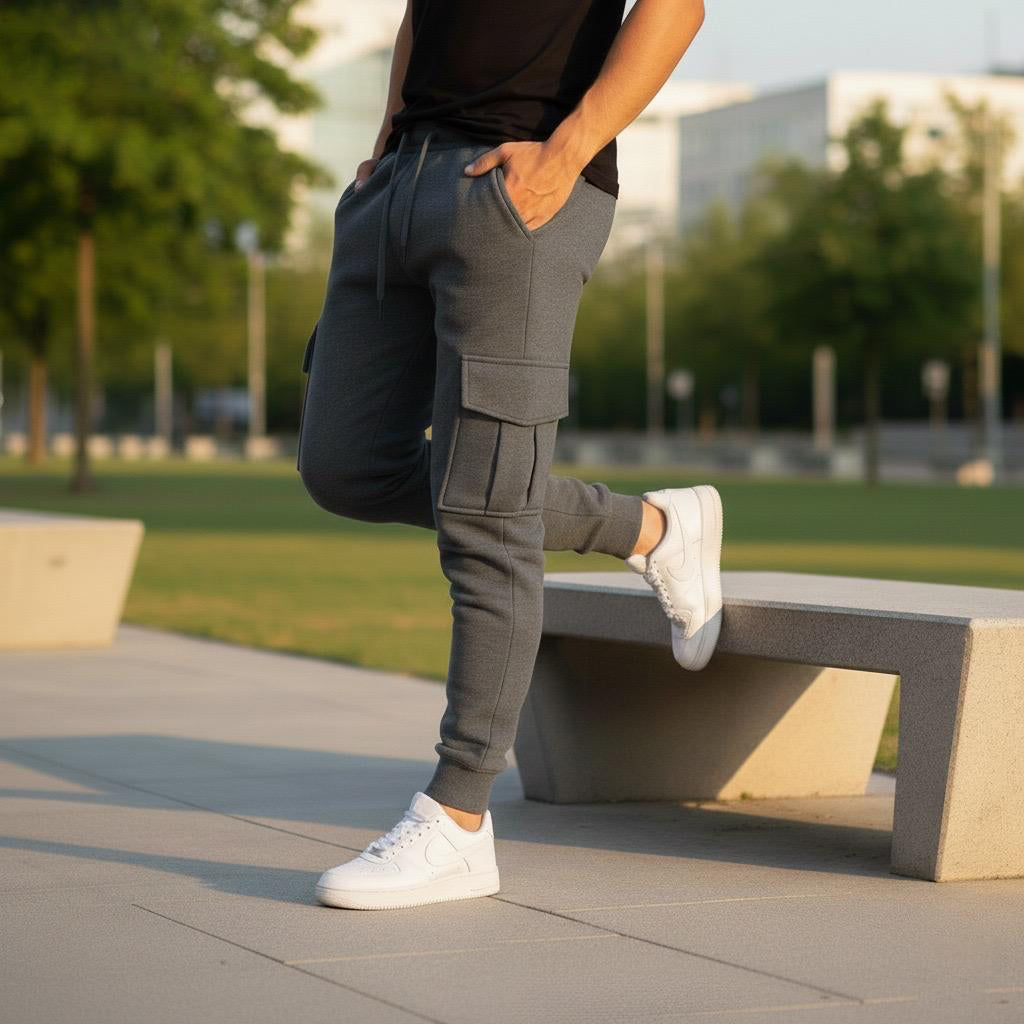 Utility Fleece Cargo Joggers