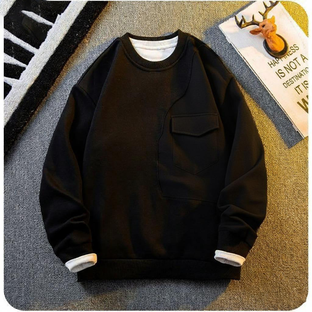 Apex Asymmetrical Crewneck