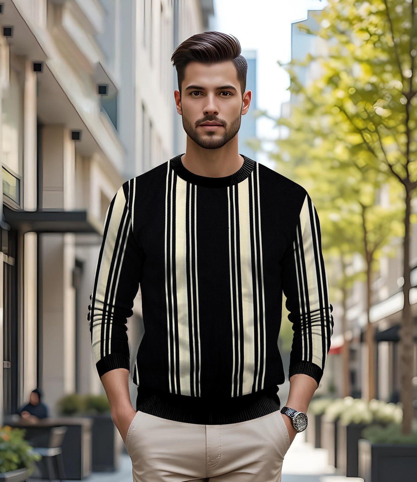 Signature Oxford Style Tee – Tailored Old Money Fit