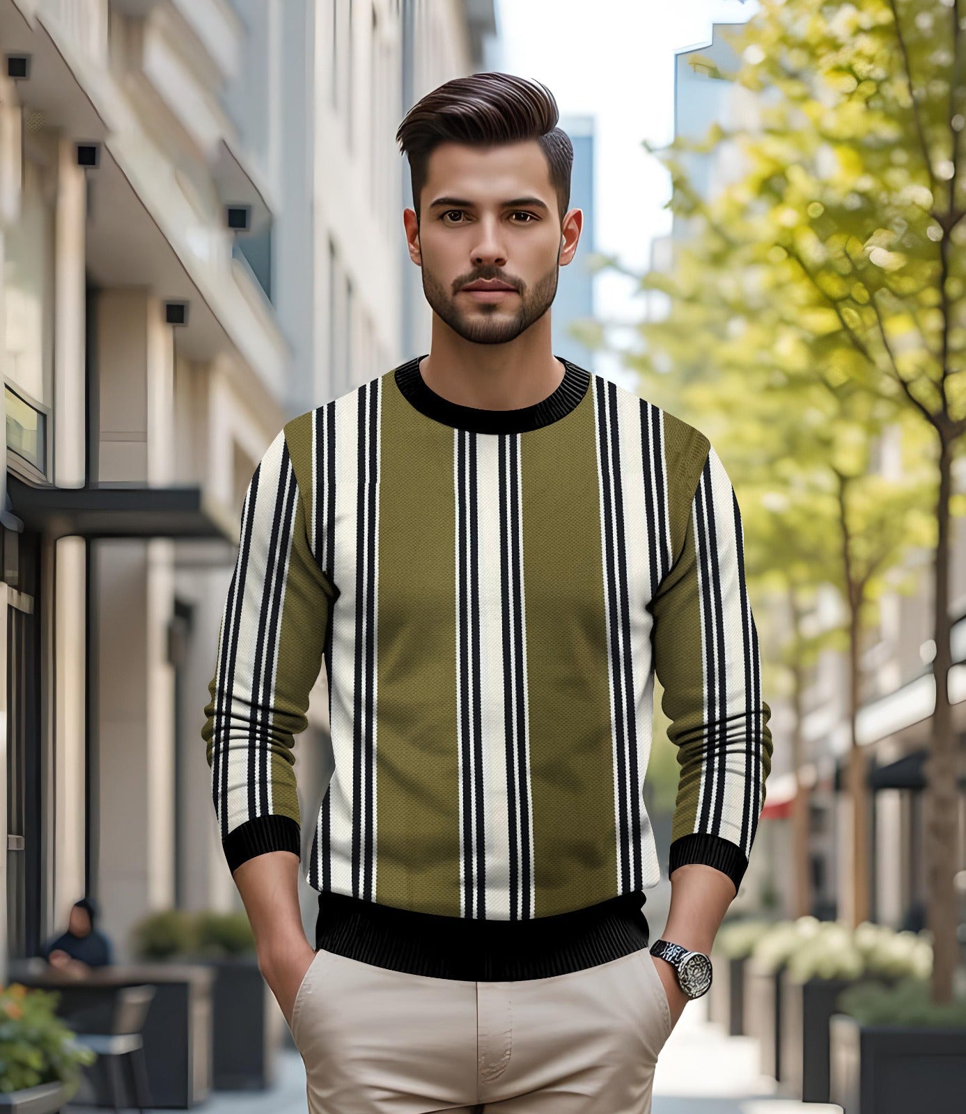 Signature Oxford Style Tee – Tailored Old Money Fit