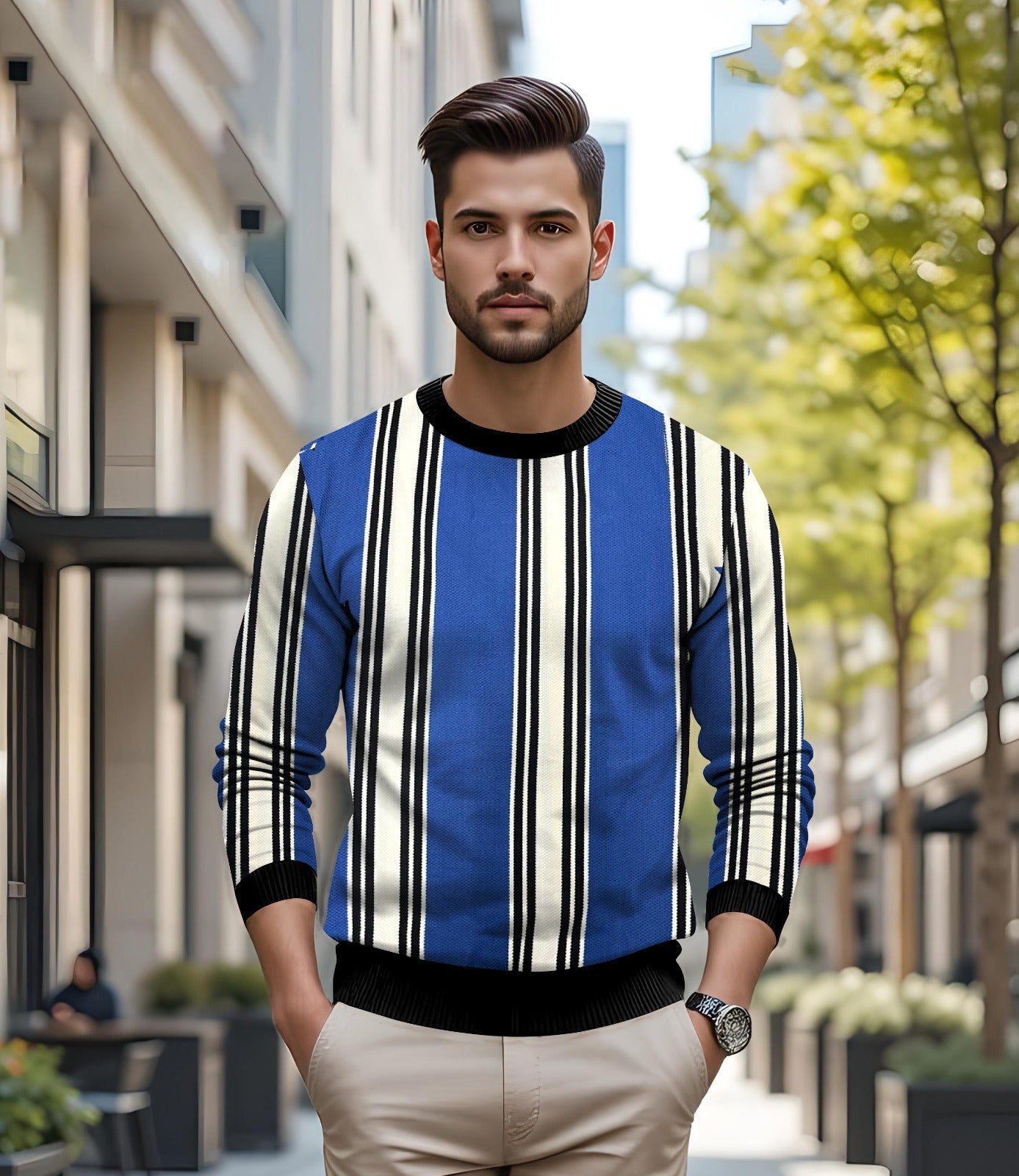 Signature Oxford Style Tee – Tailored Old Money Fit