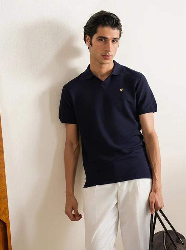 Dark Black Polo T-Shirt