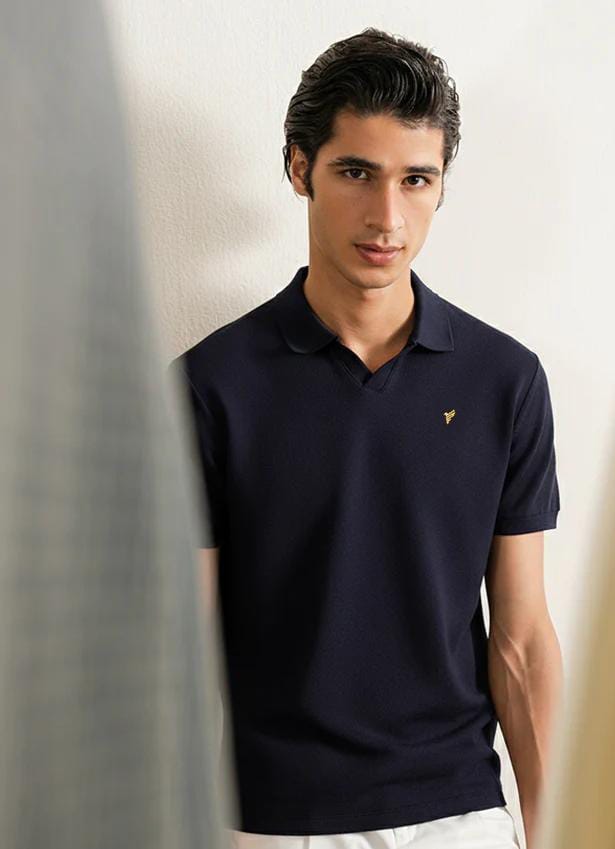 Dark Black Polo T-Shirt