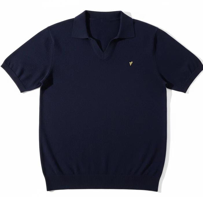 Dark Black Polo T-Shirt