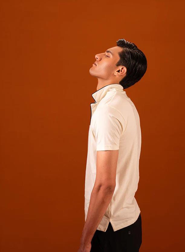 Light White Polo T-Shirt