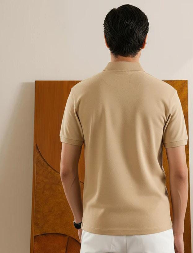 Zip Style Polo T-Shirt