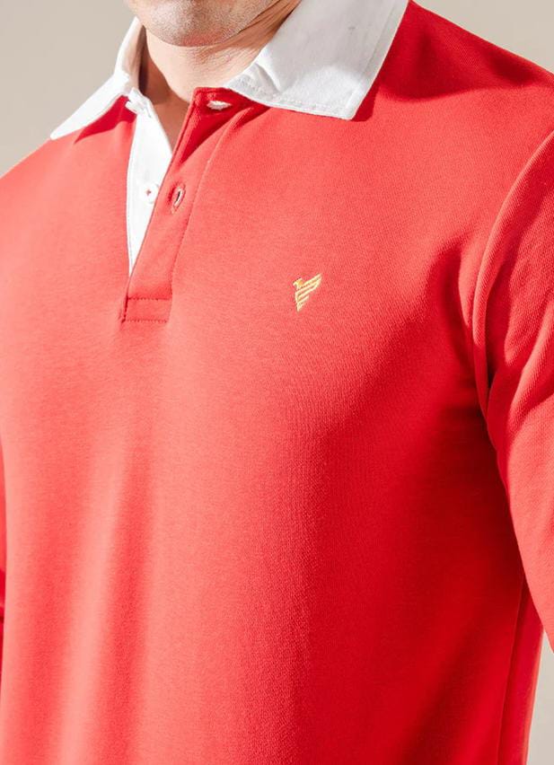 Reddish Modern Polo T-Shirt