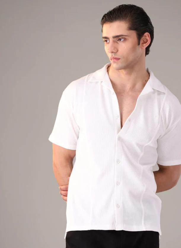 Whitish Classic Collar Shirt