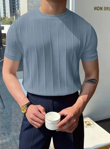 Straight Striped Modern T-Shirt