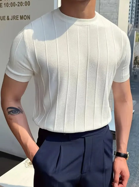 Straight Striped Modern T-Shirt