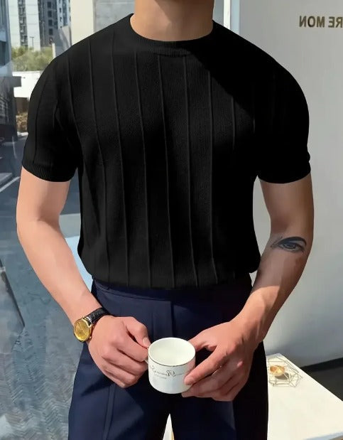 Straight Striped Modern T-Shirt