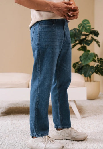 Denim Utility Contrast Jeans Pant