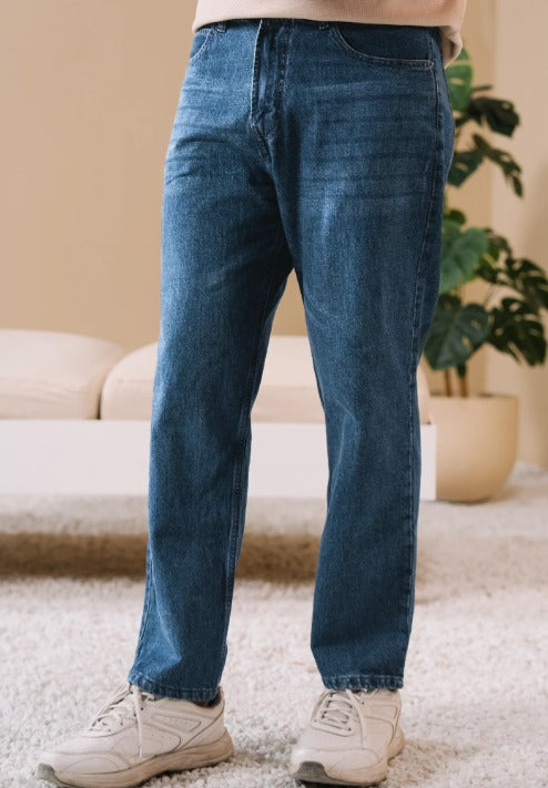 Denim Utility Contrast Jeans Pant