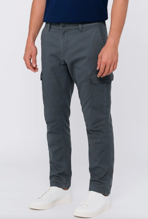 Classic Utility Contrast Cargo Trouser