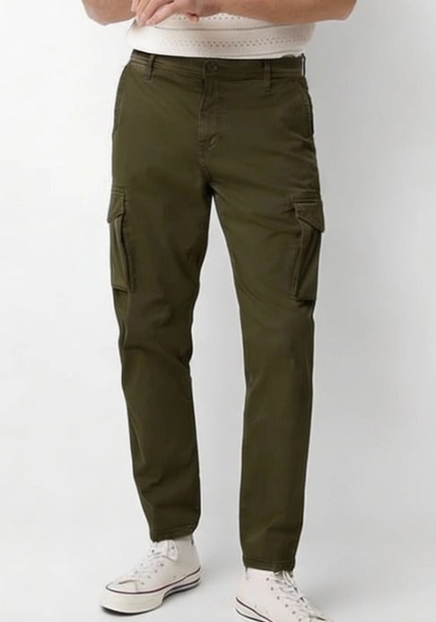 Classic Utility Contrast Cargo Trouser